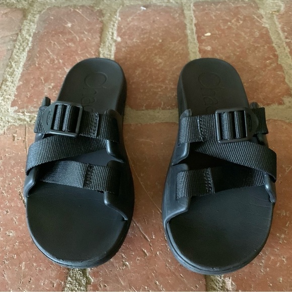 Chaco Kids Chillos Sandals in Black Sz 3 - Picture 5 of 10